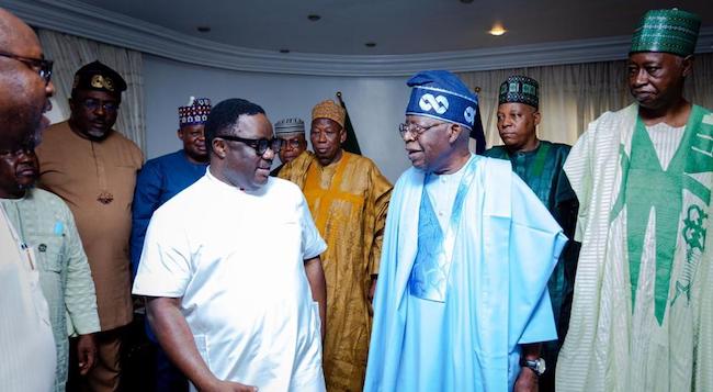 Ayade hosts Tinubu