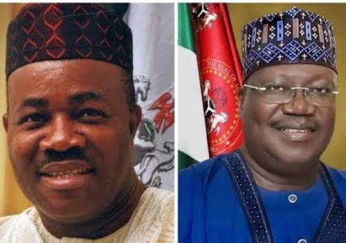 INEC dashes senatorial hopes for Akpabio, Lawan, says they remain disqualified