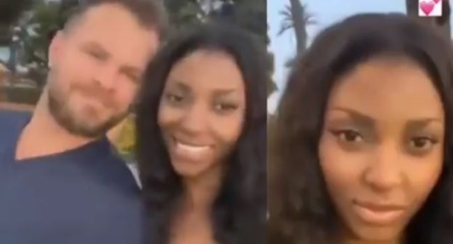 Korra Obidi's estranged husband goes on date with Nigerian woman (Video)