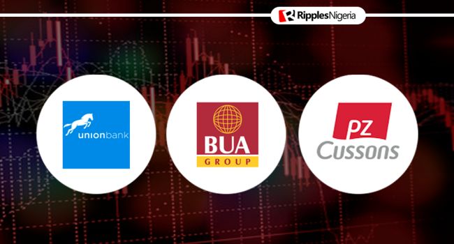 Threat to investments, sell offs make Union Bank, BUA Cement, PZ Cussons stocks to watch this week