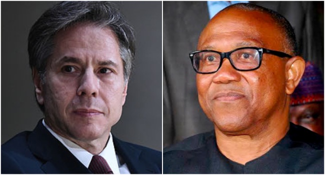 Obi to US Sec of State Blinken: Allow the court to decide Nigeria’s president