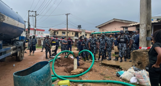 IPMAN pin points marketer, as vandals attack NNPC pipeline in Lagos community