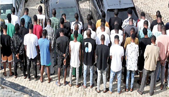 EFCC arrests ex-convict, 54 others for Internet fraud in Oyo