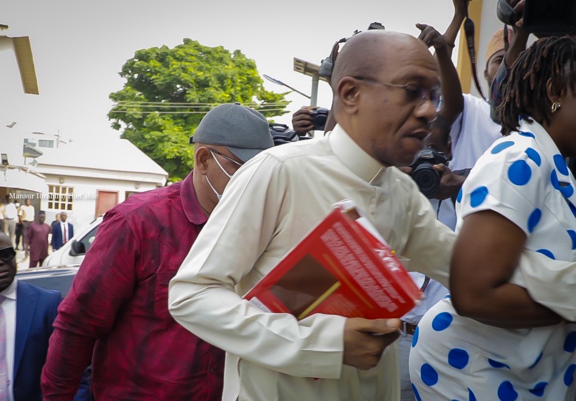 Emefiele to be arraigned today on fraud related charges, may be arrested again