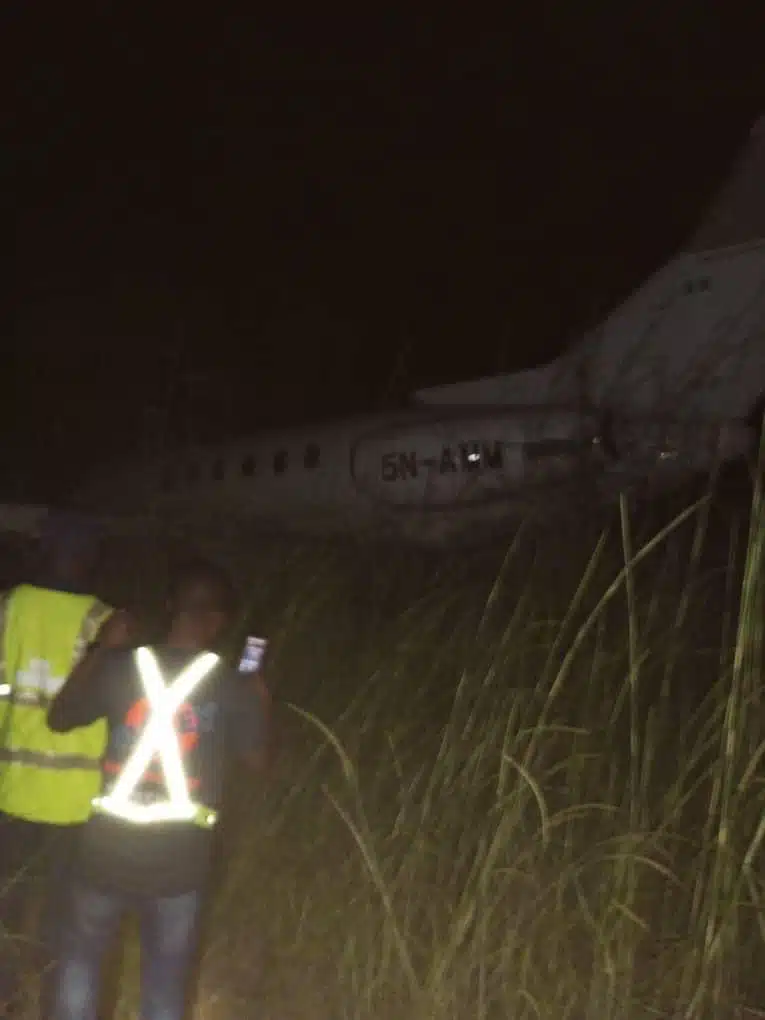 Chartered plane carrying Power minister, Adelabu crash lands in Ibadan