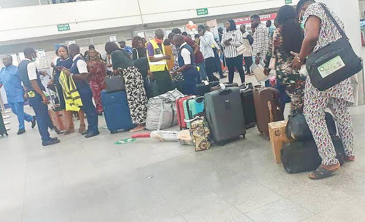 Passengers stranded at Abuja Airport as NLC, TUC grounds Air travel to Imo