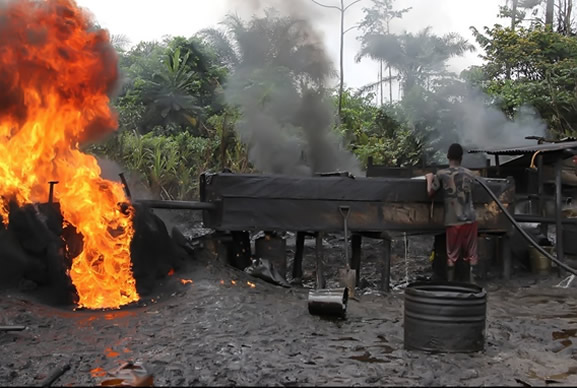 illegal refineries