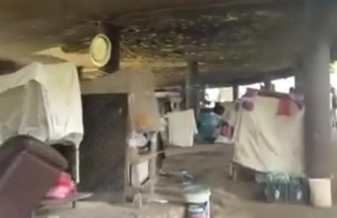 Lagos govt uncovers another illegal settlement under Osborne Bridge (Video)