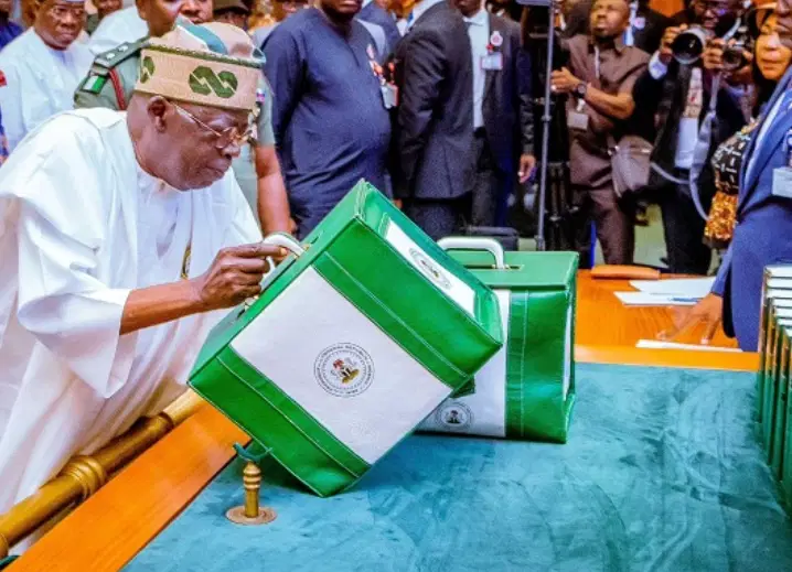 Tinubu arrives N’Assembly for 2025 budget presentation