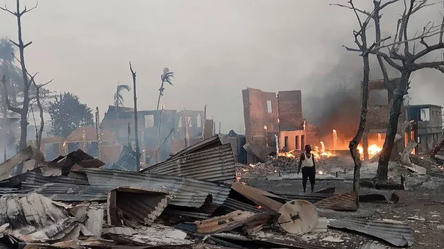 Myanmar junta airstrike kills 40 in Rakhine village